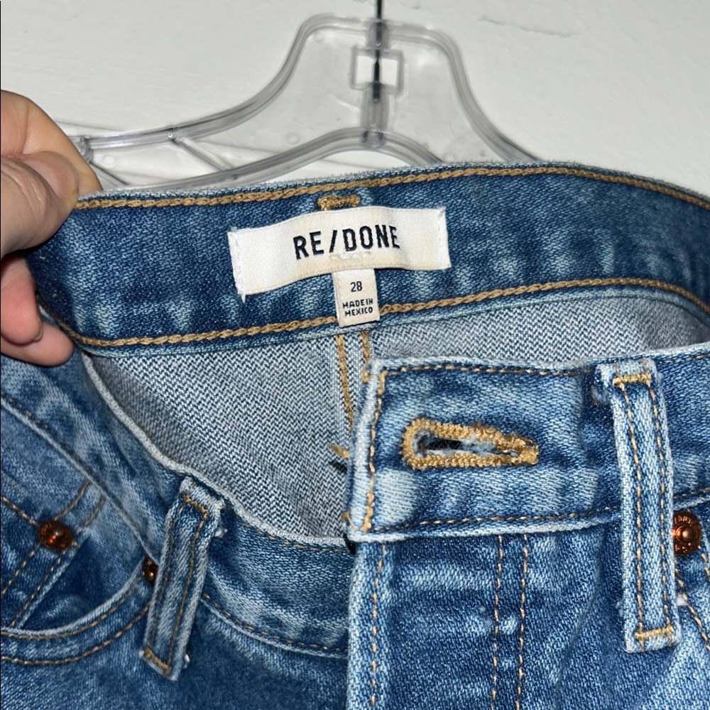 Re/Done Classic Blue Denim Jeans